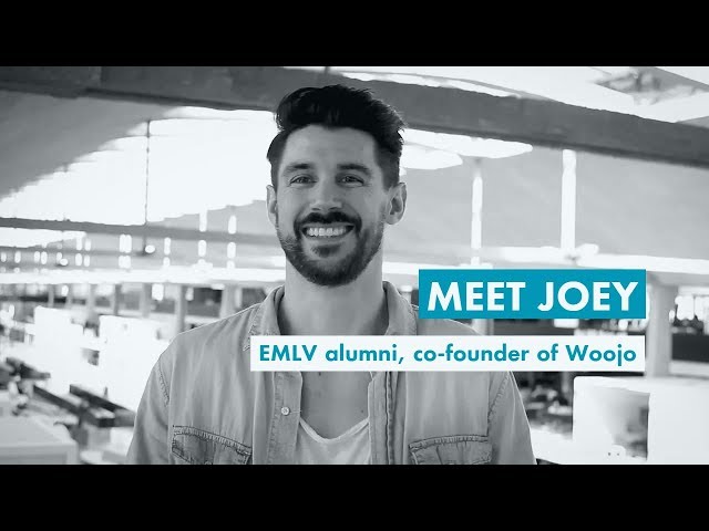 At Station F with Joey, MBA alumni, co-founder and CEO of Woojo