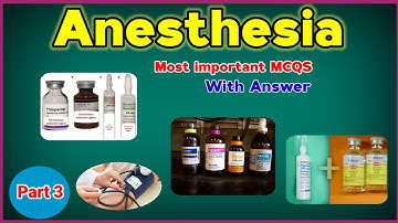 Anesthesia MCQs Part 3 | Important Anesthesia Questions with Answers | Anesthesia with Babbar