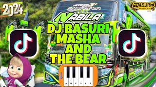 DJ REMIX BASURI MODUL TAKUR TERBARU |MASHA AND THE BEAR | BUS TELOLET NABILLAH QQ TRANS MPRET-MPRET