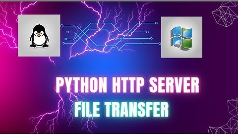 (Python HTTP Server) How to transfer file from Kali to Windows | Ethical Hacking Essentials