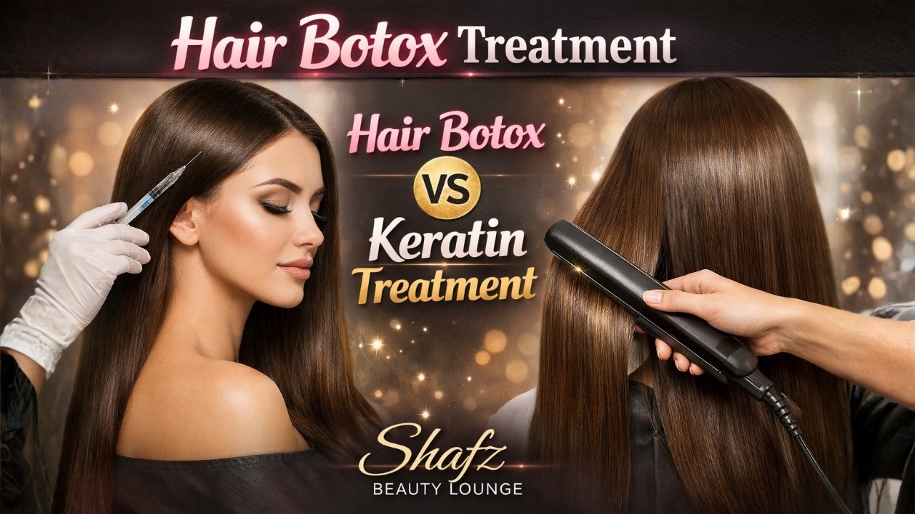 Hair Botox Treatment | Hair Botox vs Keratin Treatment | Shafz Beauty Lounge