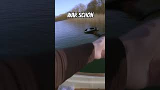 Knappe Hechtattacke vor dem Boot auf neuen Gummifisch!
