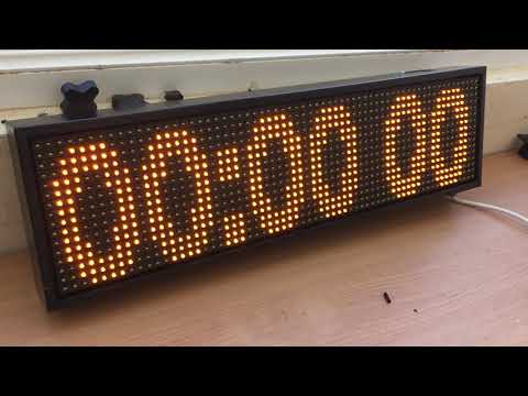 Timer and counter for bicycle races