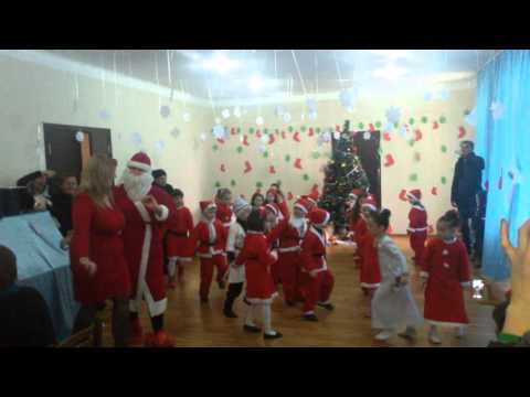 საახალწლო ზეიმი მე-10 ბაღში 30.12.2015..