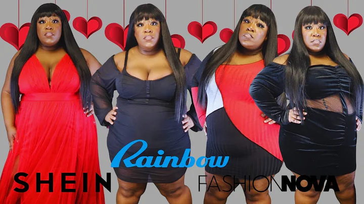 DATE NIGHT | VALENTINE'S DAY | PLUS SIZE | SHEIN | FASHION NOVA | RAINBOW CURVE HAUL | 2022