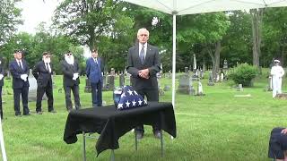 Charles Peter, Jr. Graveside honors