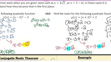 5 5 Conjugate Root Theorem