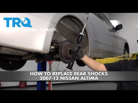 How to Replace Rear Shocks 2007-12 Nissan Altima