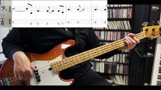 【Bass & Drums】ADELE - Set Fire To The Rain (Bass Cover, Bass Tabs)