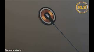 Rls 2 In1 15W Transparent Qi Mega Safe Magnetic Wireless Car Charger 1