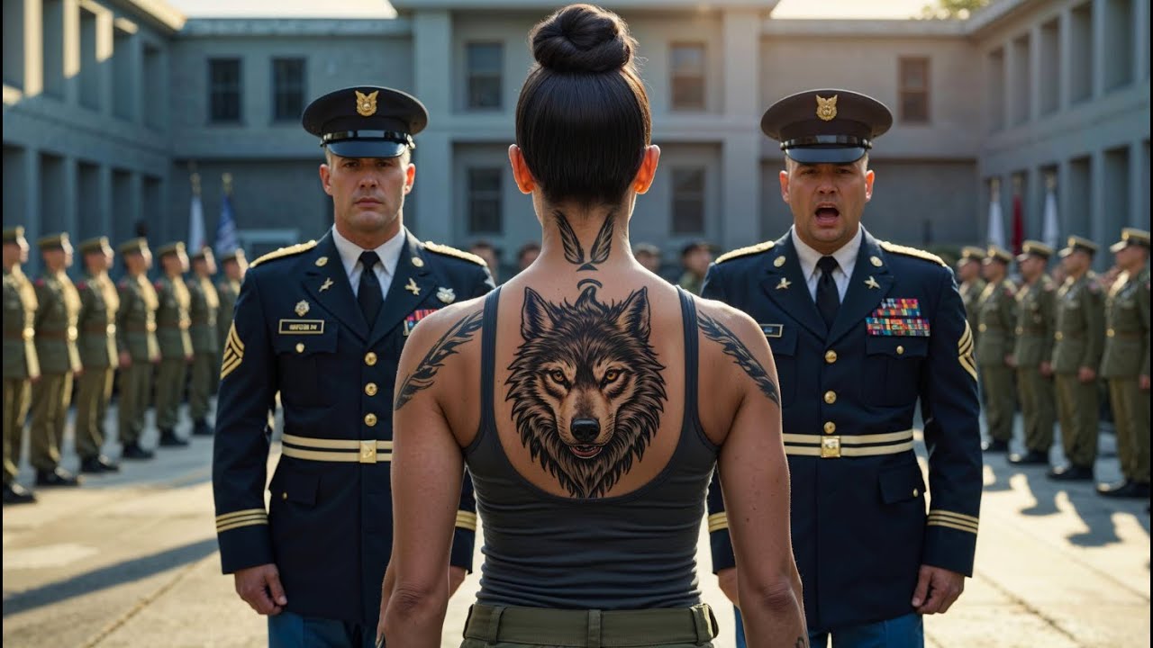 They Stripped Her Uniform in Front of Everyone — Then the General Froze at the Tattoo on Her Back