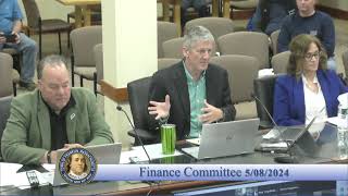 Finance Committee 5-8-24