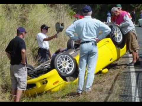 Miata crashes