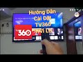 Hng dn ci t ng dng tv360  xem i truyn hnh trn tv lg