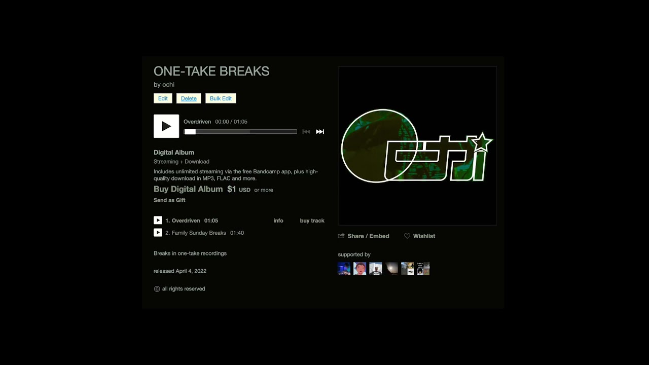Watch Ochi - Overdriven on YouTube Watch Ochi - Overdriven on YouTube