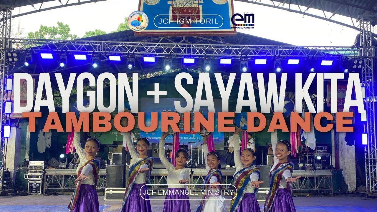 Daygon by Jun Gamboa + Sayaw Kita by Augmented 7th (Tambourine Dance) | JCF Emmanuel