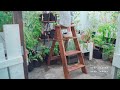 【プランター菜園】お役立ちの手作りステップラダー