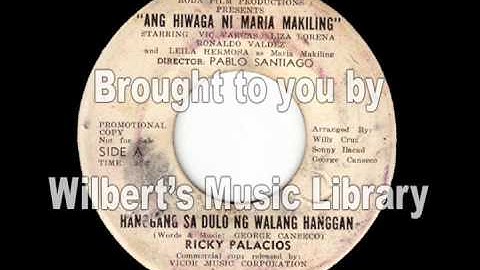 HANGGANG SA DULO NG WALANG HANGGAN (soundtrack) - Ricky Palacios
