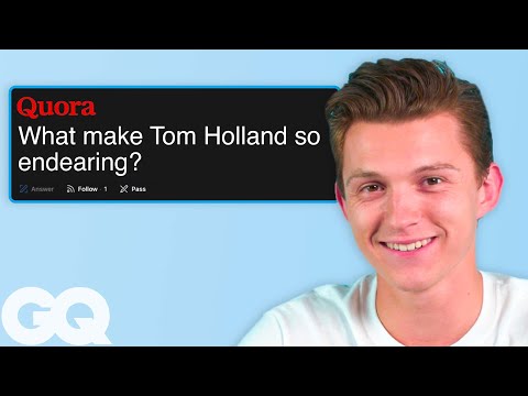 Tom Holland Replies to Fans on the Internet | Actually Me | GQ