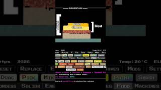 How to make a burger #shorts #burger #sandboxels