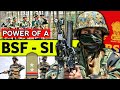 Power of a bsf subinspector