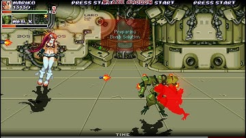 Streets of Rage 2X Megamix V3 (OpenBoR) Nariko pre-alpha test