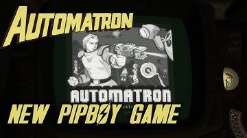 Fallout 4 - Automatron - New Pip Boy Game Location