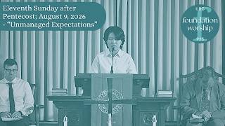 UBC Foundation Worship - August 9, 2026