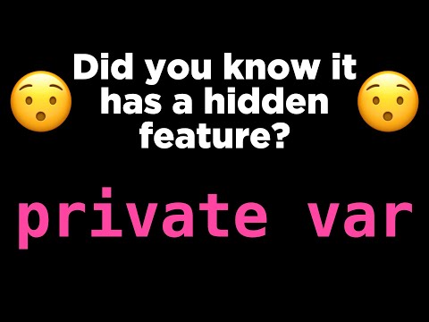 Did you know this hidden feature of private properties? 😯