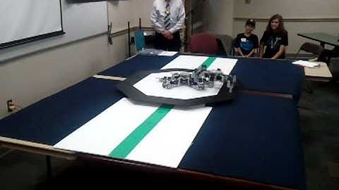 Hexapod Robot Sumo during RoboExpo 2011