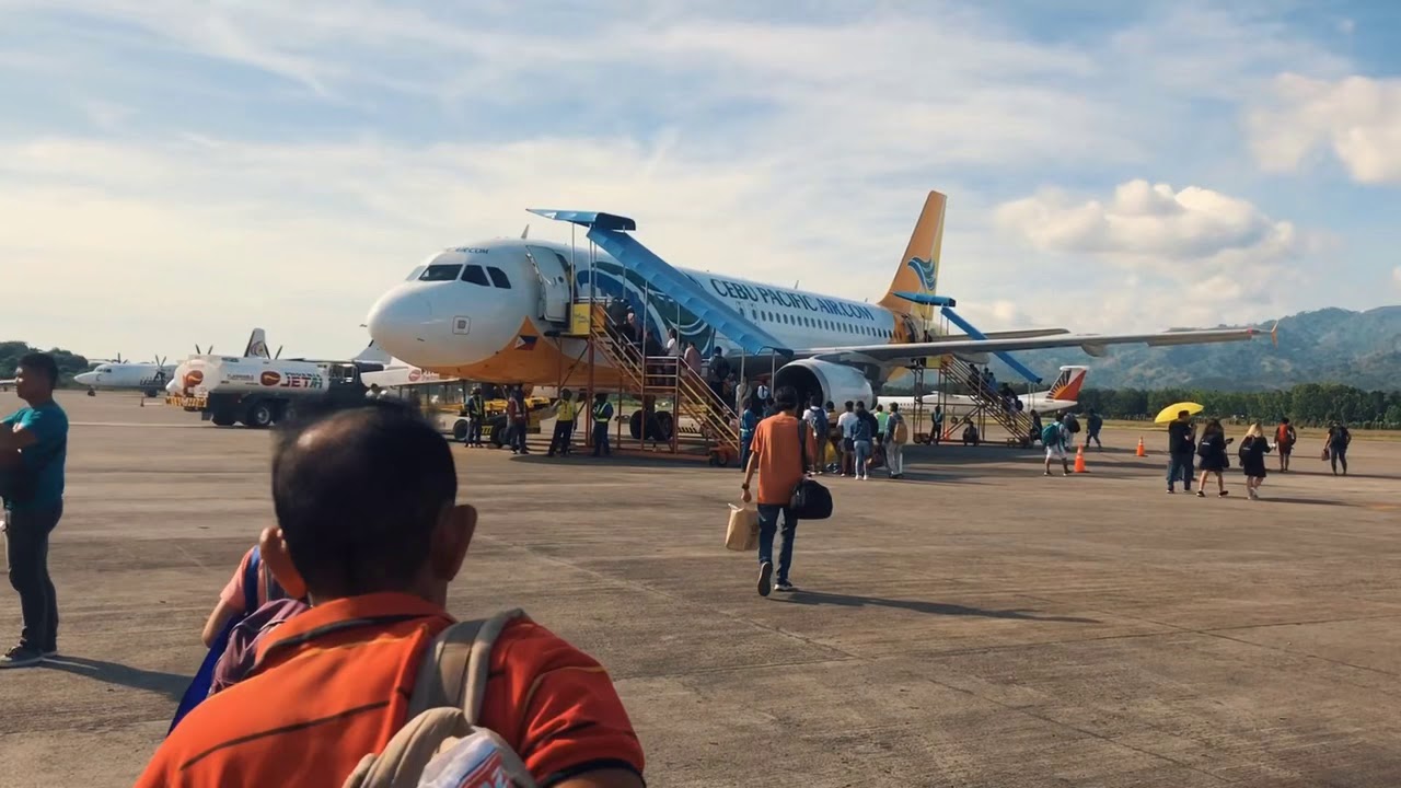 Cebu Pacific Flight 5J 433 | Zamboanga - Davao Flight Video Highlight ...