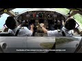 Pros at work! F/O Nicolas piloting HEAVY B777-300ER into St. Denis de La Reunion!  [AirClips]