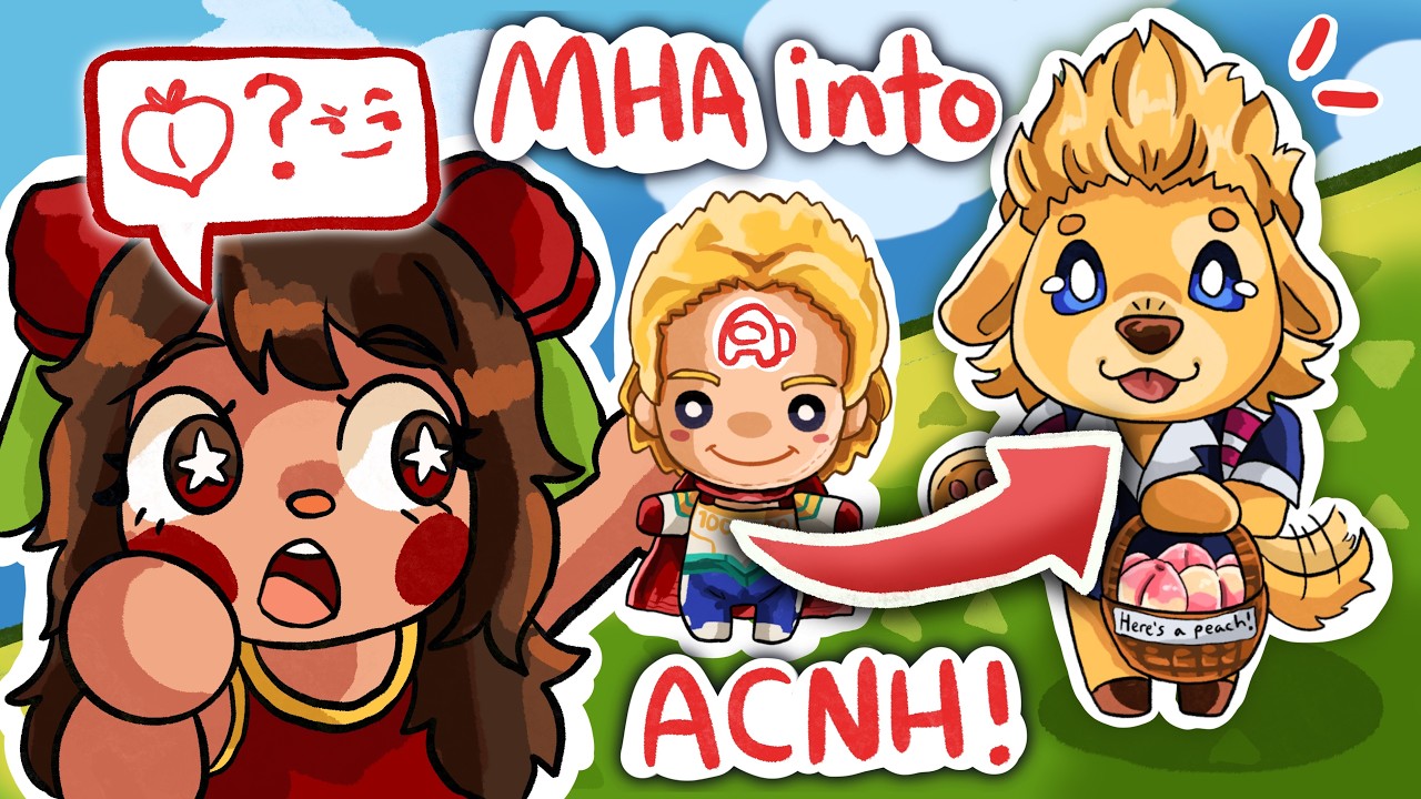 Redesigning My Hero Academia characters as Animal Crossing Villagers! || Speedpaint + Commentary ||