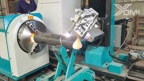 5 axis Round Pipe CNC Plasma Cutting Beveling Machine