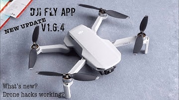 DJI FLY NEW UPDATE v1.6.4 | DJI #MINI 2 #15meters Drone-hacks working | What