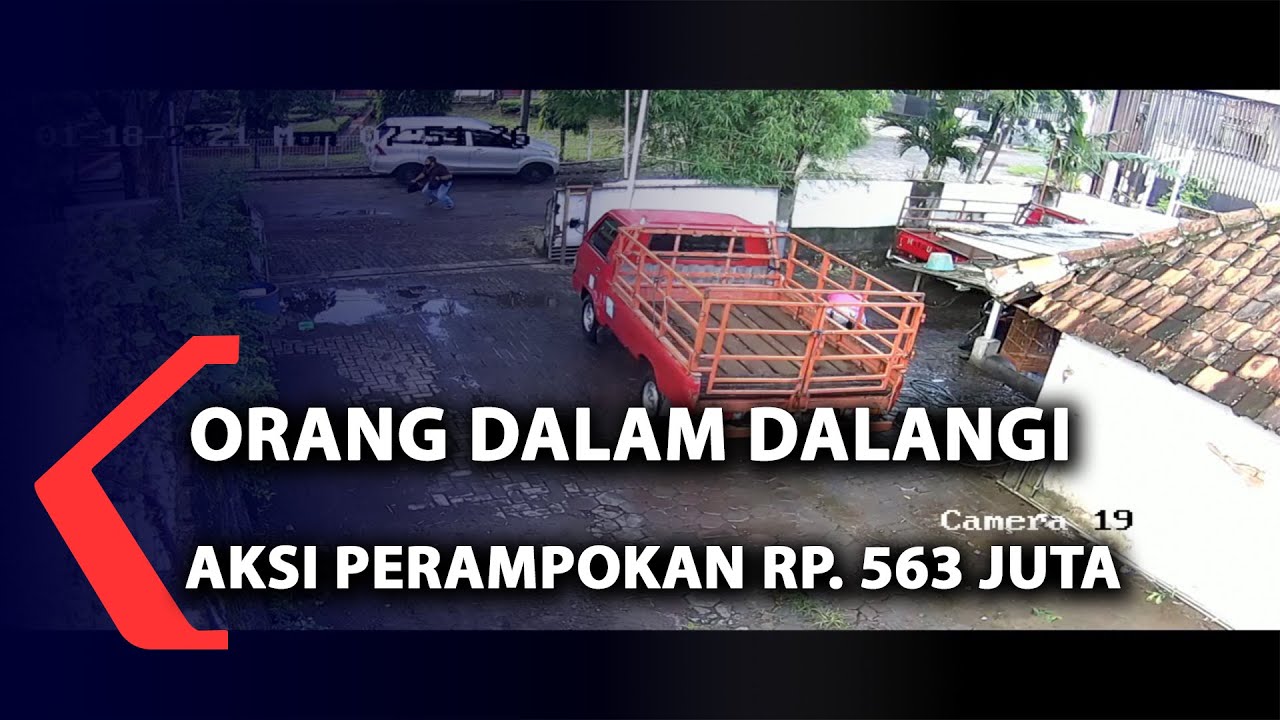 Orang Dalam Dalangi Aksi Perampokan Rp 563 Juta