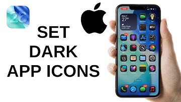 iOS 26: How to Set Dark App Icons on iPhone