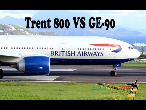 Trent 1000 thrust reverser