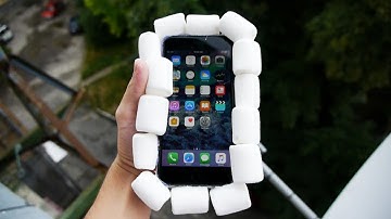 Can Marshmallows Protect iPhone 7 Plus from 100 FT Drop Test?