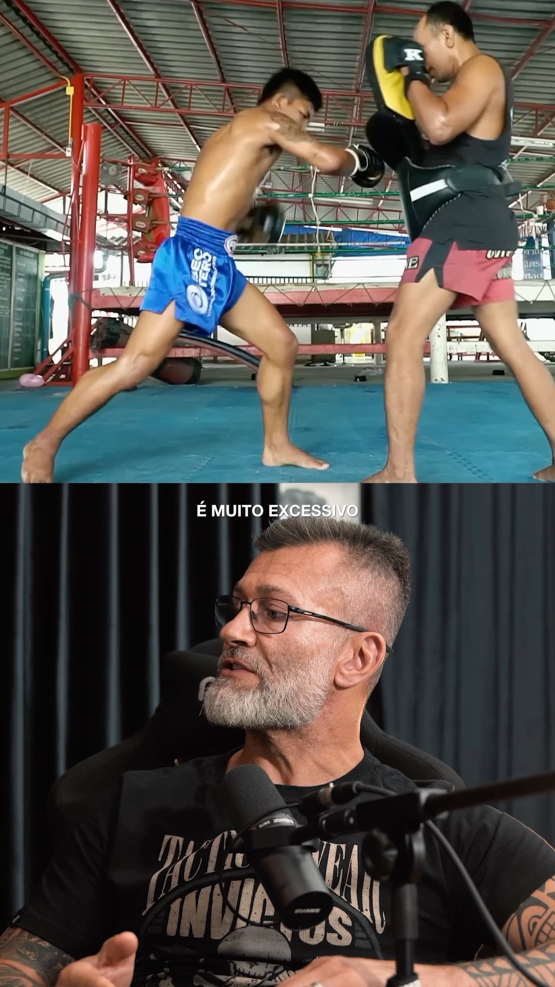 Sobre o treino excessivo da Tailândia, você acha que aqui no Brasil deveria ser assim também?