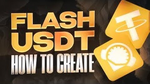 Private method on how to create Flash USDT | Flash usdt trc20