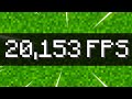 I broke the minecraft fps record