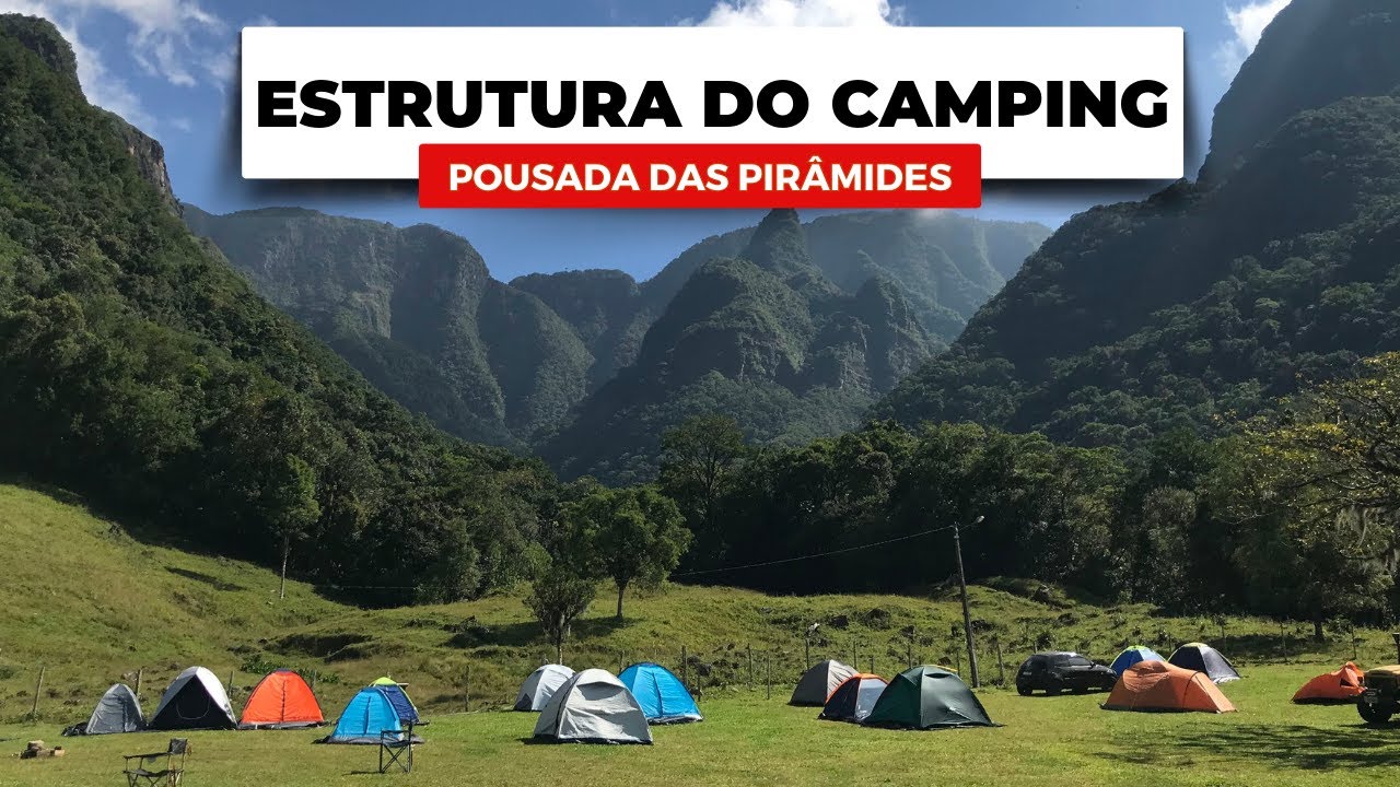 Estrutura do Camping POUSADA DAS PIRÂMIDES em Grão Para na SERRA ...
