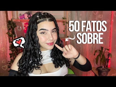 ASMR: 50 FATOS CURIOSOS SOBRE MIM | SUSSURROS para CAPOTAR NO SONO 💤