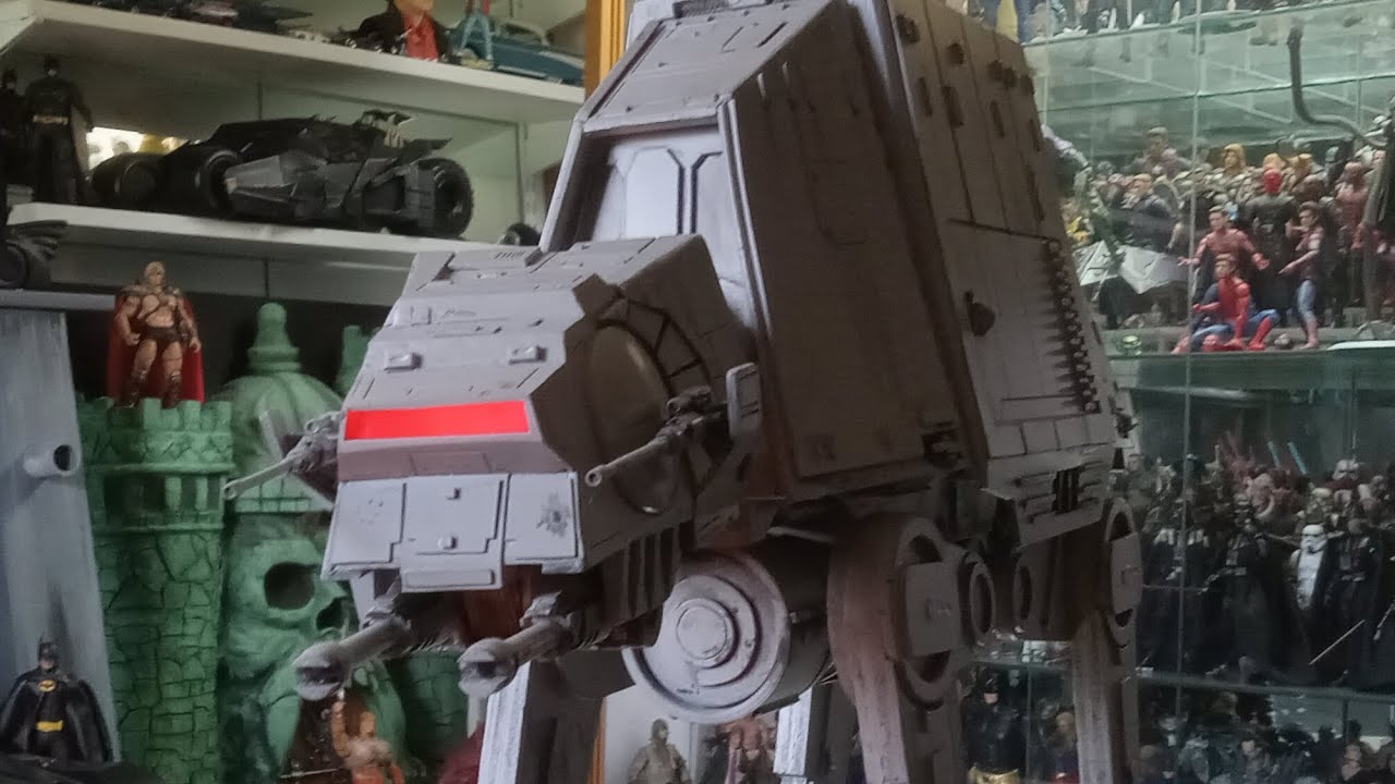 star wars at-at scratch built custom - YouTube