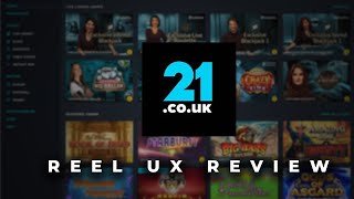 21.co.uk -  UX Casino and Sportsbook Review screenshot 1