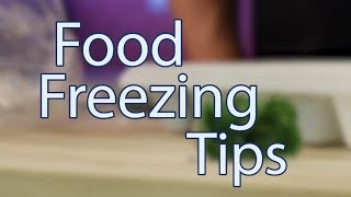 Food Freezing Tips: How to make sure your frozen food lasts
