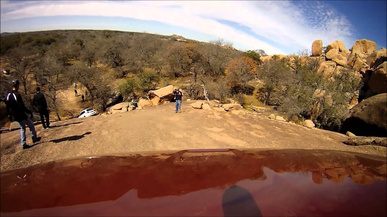 Inks Ranch 2014 Jeep Grand Cherokee off-roading at Ink's Ranch, Texas - YouTube