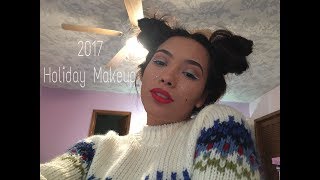 2017 HOLIDAY MAKEUP | Chelsea Gomez