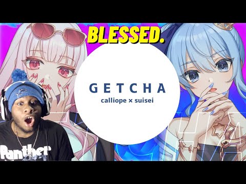 CALLIOPE AND SUISEI BLESS MY EARS. | GETCHA! / calliope × suisei(cover) REACTION
